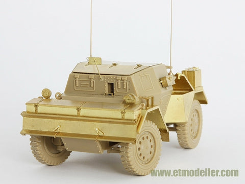 E.T.モデル E35-001 1/35 WWII ブリティッシュ スカウトカーディンゴMk.II(タミヤ 35018用) エッチングパーツ