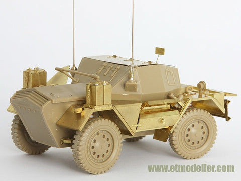 E.T.モデル E35-001 1/35 WWII ブリティッシュ スカウトカーディンゴMk.II(タミヤ 35018用) エッチングパーツ