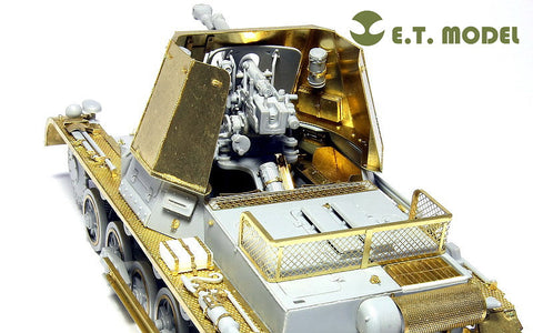 E.T.モデル E35-013 1/35 WWII ドイツ I号 4.7cm 対戦車自走砲(ドラゴン 6230用) エッチングパーツ