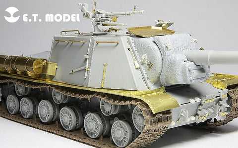 E.T.モデル E35-018 1/35 WWIIソビエト JSU-152/JSU-122 ベーシックセット(ドラゴン用) エッチングパーツ