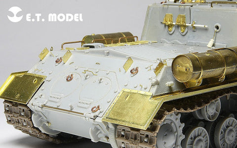 E.T.モデル E35-018 1/35 WWIIソビエト JSU-152/JSU-122 ベーシックセット(ドラゴン用) エッチングパーツ