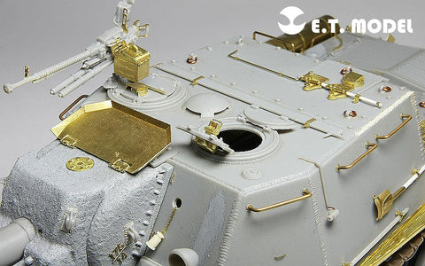 E.T.モデル E35-018 1/35 WWIIソビエト JSU-152/JSU-122 ベーシックセット(ドラゴン用) エッチングパーツ