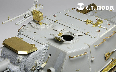E.T.モデル E35-018 1/35 WWIIソビエト JSU-152/JSU-122 ベーシックセット(ドラゴン用) エッチングパーツ