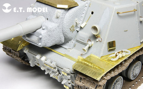 E.T.モデル E35-019 1/35 WWIIソビエト JSU-152/JSU-122 フェンダー(ドラゴン用) エッチングパーツ