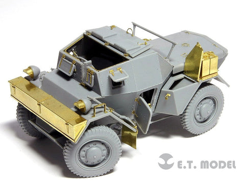 E.T.モデル E35-022 1/35 WWII ブリティッシュ ダイムラーディンゴ Mk.I/II/III(MINIART 用) エッチングパーツ
