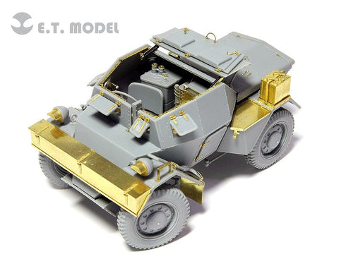 E.T.モデル E35-022 1/35 WWII ブリティッシュ ダイムラーディンゴ Mk.I/II/III(MINIART 用) エッチングパーツ