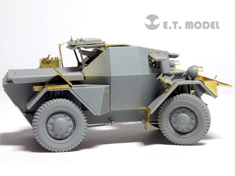 E.T.モデル E35-022 1/35 WWII ブリティッシュ ダイムラーディンゴ Mk.I/II/III(MINIART 用) エッチングパーツ