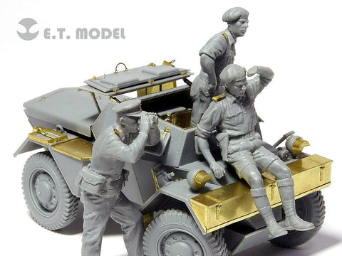 E.T.モデル E35-022 1/35 WWII ブリティッシュ ダイムラーディンゴ Mk.I/II/III(MINIART 用) エッチングパーツ