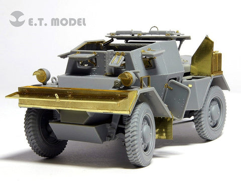E.T.モデル E35-022 1/35 WWII ブリティッシュ ダイムラーディンゴ Mk.I/II/III(MINIART 用) エッチングパーツ