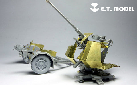 E.T.モデル E35-025 1/35 WWII ドイツ 3.7cm FLAK 37 対空砲(トランぺッター 02310用) エッチングパーツ
