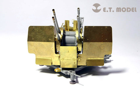 E.T.モデル E35-027 1/35 WWII ドイツ 2cm FLAK 38 対空砲(トランぺッター 02309用) エッチングパーツ