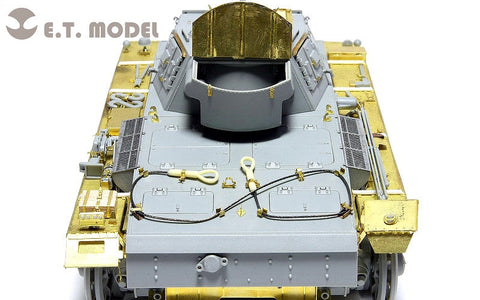 E.T.モデル E35-030 1/35 WWII ドイツ III号戦車J型 ベーシックセット(ドラゴン 6463/6394用) エッチングパーツ