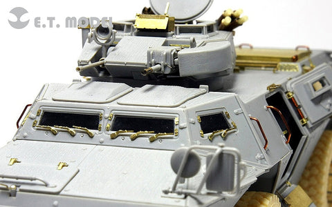 E.T.モデル E35-038 1/35 現用アメリカ M1117 ガーディアン装甲車(トランぺッター 01541用) エッチングパーツ