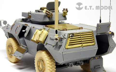 E.T.モデル E35-038 1/35 現用アメリカ M1117 ガーディアン装甲車(トランぺッター 01541用) エッチングパーツ
