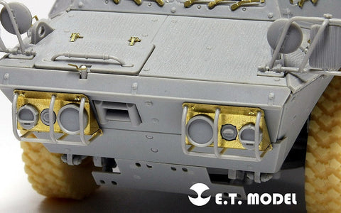 E.T.モデル E35-038 1/35 現用アメリカ M1117 ガーディアン装甲車(トランぺッター 01541用) エッチングパーツ