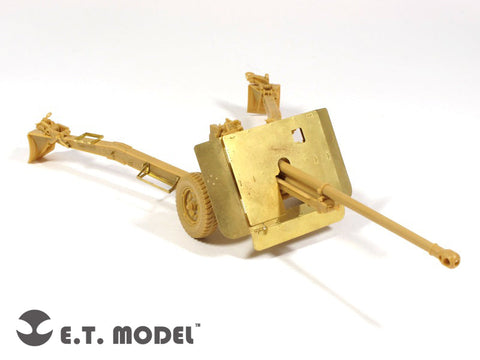 E.T.モデル E35-039 1/35 WWII ブリティッシュ 17ポンド対戦車砲 Mk.I(ブロンコ 35024用) エッチングパーツ