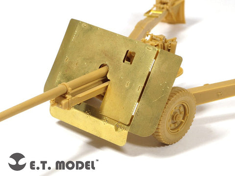 E.T.モデル E35-039 1/35 WWII ブリティッシュ 17ポンド対戦車砲 Mk.I(ブロンコ 35024用) エッチングパーツ