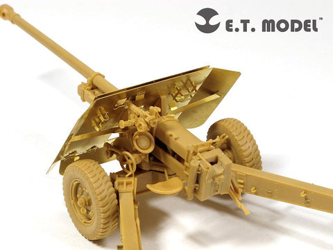 E.T.モデル E35-039 1/35 WWII ブリティッシュ 17ポンド対戦車砲 Mk.I(ブロンコ 35024用) エッチングパーツ