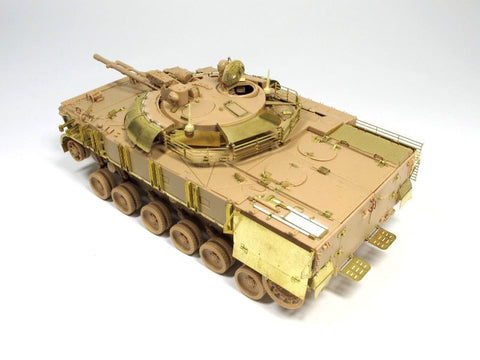 E.T.モデル E35-040 1/35 ロシア BMP-3 歩兵戦闘車 増加装甲付(ベーシックセット)(トランぺッター 00365用) エッチングパーツ