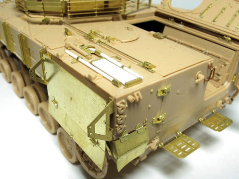 E.T.モデル E35-040 1/35 ロシア BMP-3 歩兵戦闘車 増加装甲付(ベーシックセット)(トランぺッター 00365用) エッチングパーツ