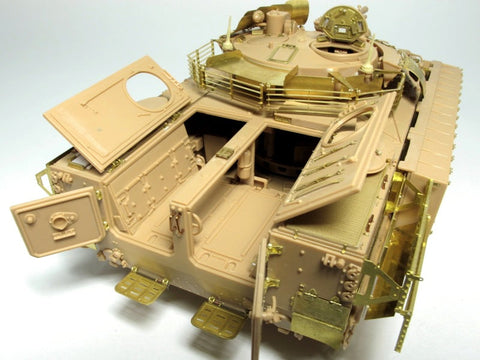 E.T.モデル E35-040 1/35 ロシア BMP-3 歩兵戦闘車 増加装甲付(ベーシックセット)(トランぺッター 00365用) エッチングパーツ