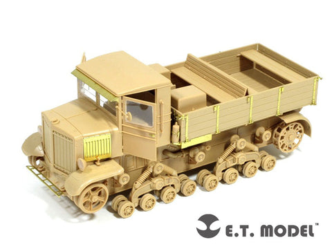 E.T.モデル E35-049 1/35 WWII ソビエト ウォロシロベッツトラクター(トランぺッター 01573用) エッチングパーツ