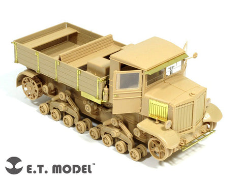 E.T.モデル E35-049 1/35 WWII ソビエト ウォロシロベッツトラクター(トランぺッター 01573用) エッチングパーツ