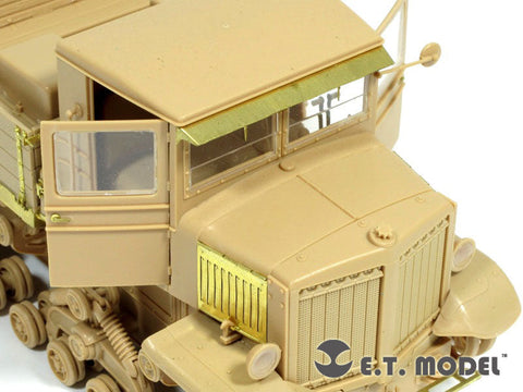 E.T.モデル E35-049 1/35 WWII ソビエト ウォロシロベッツトラクター(トランぺッター 01573用) エッチングパーツ