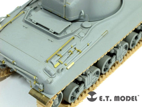 E.T.モデル E35-051 1/35 WWIIアメリカ陸軍 M4A1 シャーマンDV(ドラゴン 6404用) エッチングパーツ