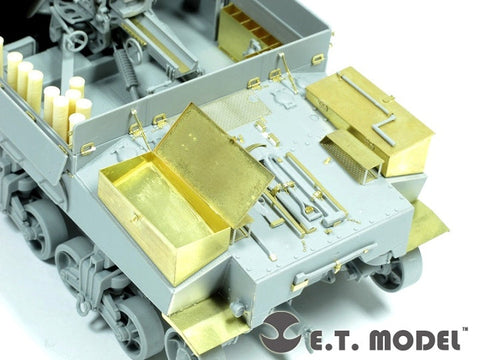 E.T.モデル E35-052 1/35 WWII M7 プリースト中期型(ドラゴン 6637用) エッチングパーツ