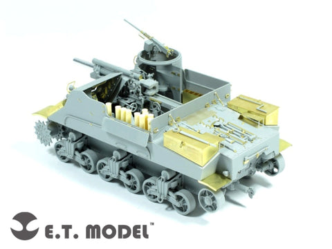 E.T.モデル E35-052 1/35 WWII M7 プリースト中期型(ドラゴン 6637用) エッチングパーツ