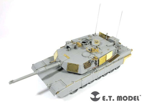 E.T.モデル E35-066 1/35 現用アメリカ陸軍 M1A1 AIM 主力戦車(ドラゴン 3535用) エッチングパーツ