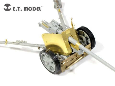 E.T.モデル E35-071 1/35 WWII ドイツ 7.5cm Pak 40 対戦車砲(ドラゴン用) エッチングパーツ