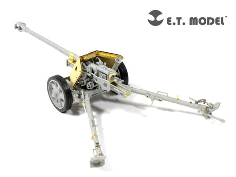 E.T.モデル E35-071 1/35 WWII ドイツ 7.5cm Pak 40 対戦車砲(ドラゴン用) エッチングパーツ