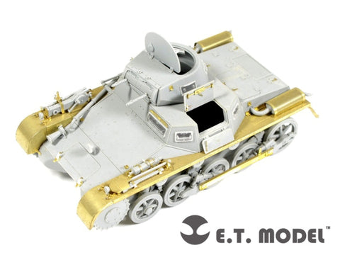 E.T.モデル E35-073 1/35 WWII ドイツ I号戦車A型 フェンダー(ドラゴン用) エッチングパーツ