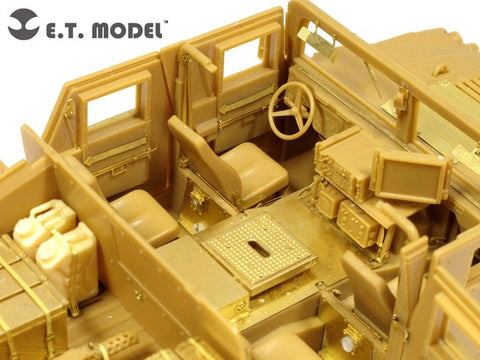 E.T.モデル E35-074 1/35 アメリカ陸軍 M1114 ハンヴィー ベーシックセット(ブロンコ用) エッチングパーツ