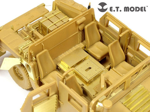 E.T.モデル E35-074 1/35 アメリカ陸軍 M1114 ハンヴィー ベーシックセット(ブロンコ用) エッチングパーツ