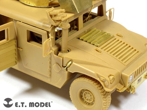 E.T.モデル E35-074 1/35 アメリカ陸軍 M1114 ハンヴィー ベーシックセット(ブロンコ用) エッチングパーツ