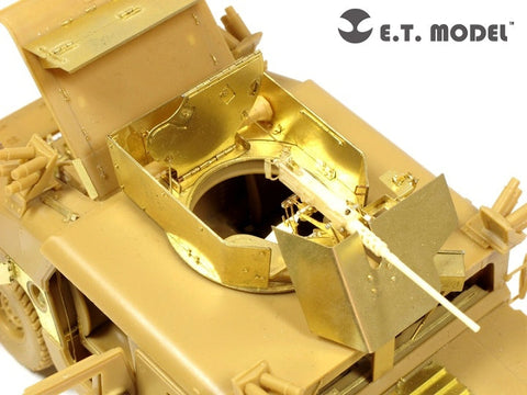 E.T.モデル E35-075 1/35 アメリカ陸軍 M1114 ハンヴィー ガンナープロテクションキット(ブロンコ用) エッチングパーツ