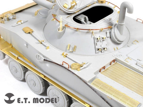 E.T.モデル E35-081 1/35 ロシア PT-76B 水陸両用戦車(トランぺッター 00381用) エッチングパーツ