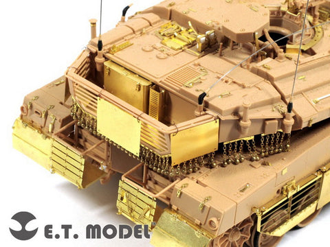 E.T.モデル E35-101 1/35 イスラエル国防軍 メルカバ Mk.IVベーシックセット(ホビーボス 82429用) エッチングパーツ