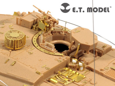 E.T.モデル E35-101 1/35 イスラエル国防軍 メルカバ Mk.IVベーシックセット(ホビーボス 82429用) エッチングパーツ