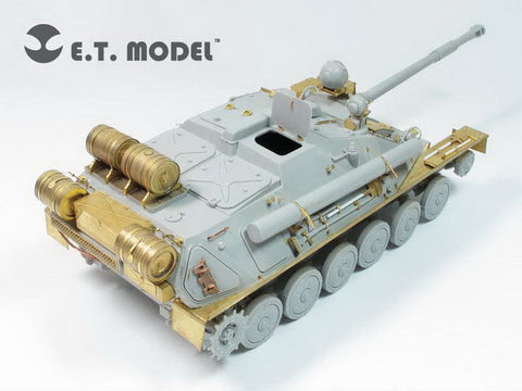E.T.モデル E35-103 1/35 ロシア ASU-85 空挺自走砲 1956年型 ベーシックセット(トランぺッター 01588用) エッチングパーツ