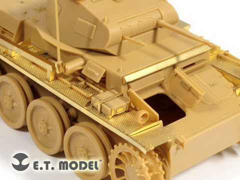 E.T.モデル E35-107 1/35 WWII ドイツ II号戦車D1型(ブロンコ 35061用) エッチングパーツ