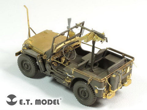 E.T.モデル E35-126 1/35 WWIIアメリカ ウィリスMB ジープ(タミヤ 35219用) エッチングパーツ