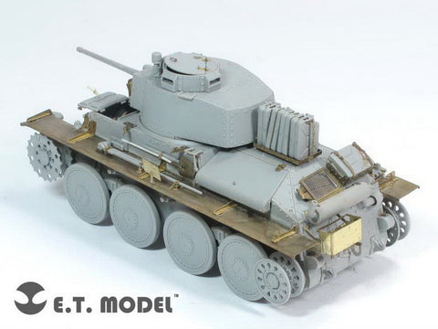 E.T.モデル E35-130 1/35 WWII ドイツ 38(t)戦車G型 ベーシックセット(ドラゴン 6290用) エッチングパーツ