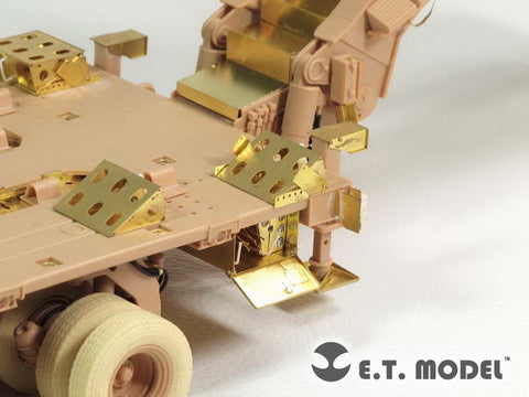 E.T.モデル E35-133 1/35 現用アメリカ M1000 重量物運搬用トレーラー(ホビーボス 85502用) エッチングパーツ