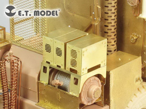 E.T.モデル E35-134 1/35 現用アメリカ M1070 トラクター装甲キャブ(ホビーボス 85502用) エッチングパーツ