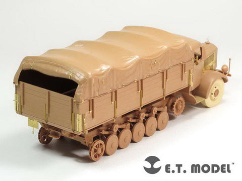 E.T.モデル E35-135 1/35 WWII ドイツ ヘビーハーフトラック L4500R マウルティア(ズベズダ 3603用) エッチングパーツ