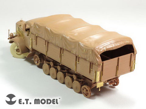 E.T.モデル E35-135 1/35 WWII ドイツ ヘビーハーフトラック L4500R マウルティア(ズベズダ 3603用) エッチングパーツ